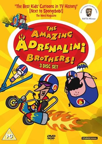 The Amazing Adrenalini Brothers - Brand NEW DVD - Animated
