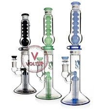 Phoenix Star 16’’ Freezable Beaker Glass Bong With 8-Arm Tree Perc AUTHENTIC.✅✅✅