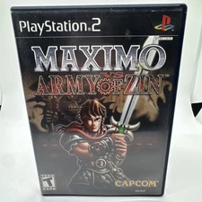 Maximo: Army of Zin - Sony PlayStation 2 CIB W Manual TESTED