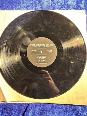 World Harvesters Crusade Christian Album Tacoma Washington 1960s