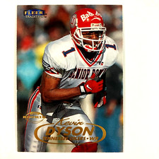 Kevin Dyson 1998 Fleer Tradition Rookie Card #225 NFL Houston Oilers. rookie card picture