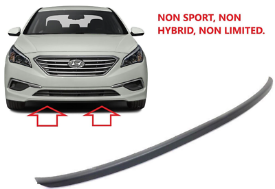 パゾリーニ 2015-2017 TYCO Sonata Front Bumper Lower Lip Molding Chin Spoiler