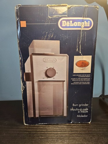 Delonghi KG89 Stainless Steel Conical Burr Coffee Grinder