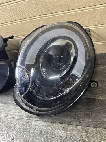 Mini Cooper 07-13 S Clubman Black LED Tube Style Projector Headlights HID Model - Picture 7 of 22