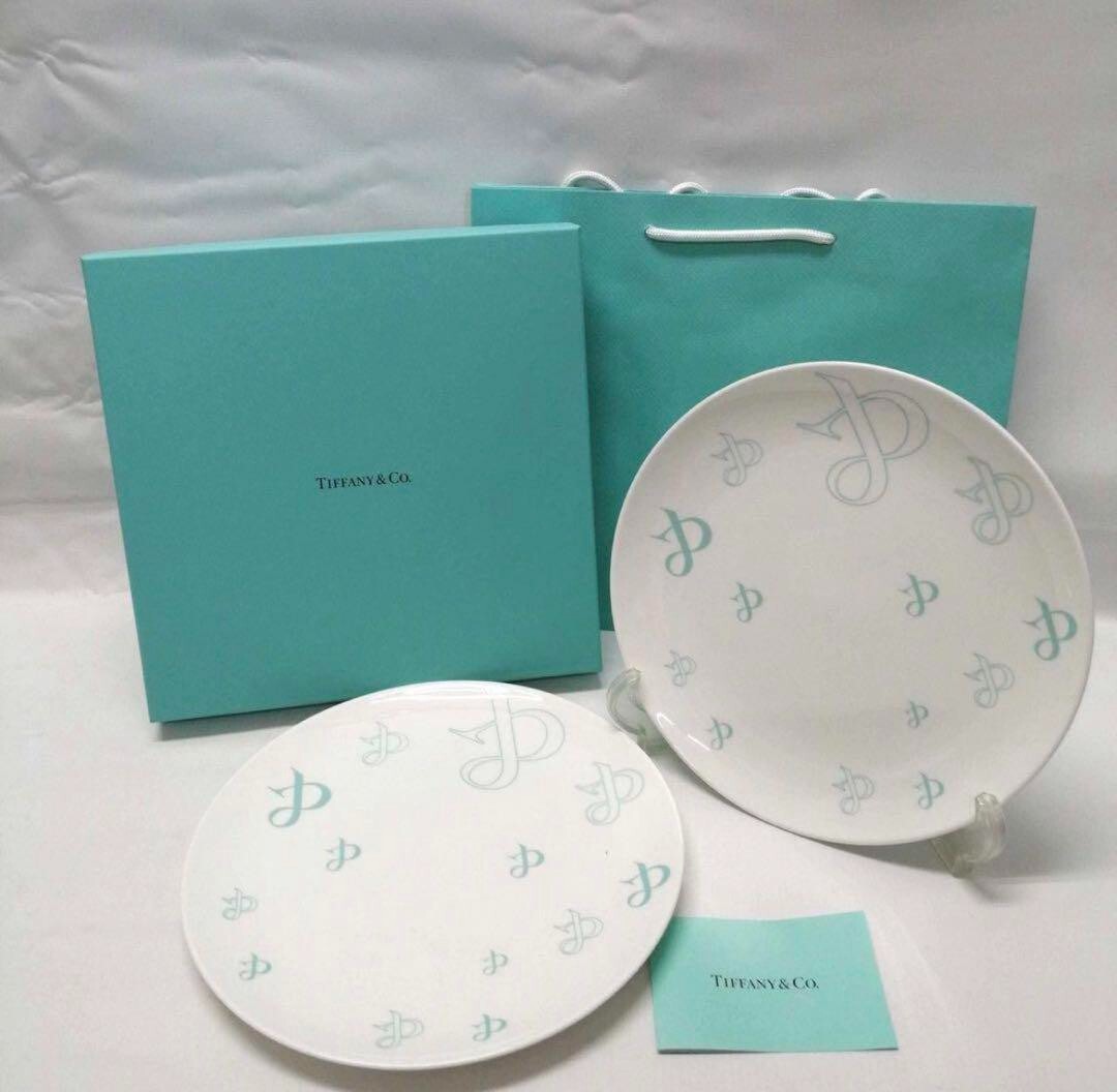 Tiffany & Co. Ampersand collection Dinner Plate 21cm 2set | eBay