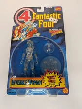 Fantastic Four - Invisible Woman  Figure - Marvel Comics Toy Biz 1995 MOC