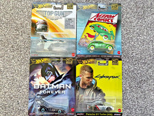Hot Wheels Premium Pop Culture - Brand New - Select Your Car
