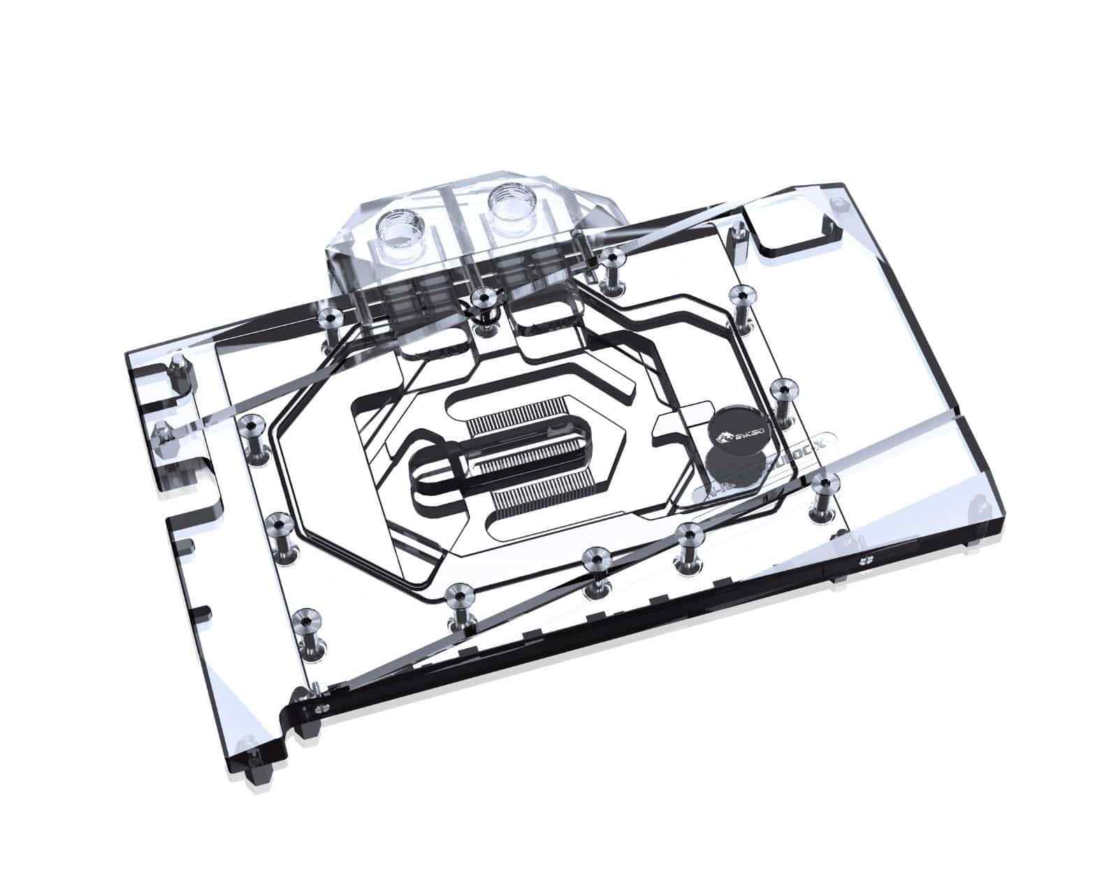 Bykski Full Coverage GPU Water Block and Backplate for Colorful iGame RTX 408...