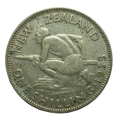 New Zealand 1935 One Shilling #1 | eBay