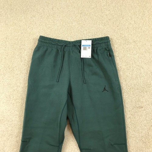 Air Jordan Sport Fleece Dri-FIT Sweatpants Mens Medium Green FV8604-366 - Picture 2 of 7