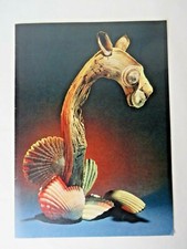 SS Statendam Holland Am Lines Dinner Menu 1963 The Sea-Horselette Artwork #11789
