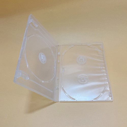 Empty CD Case PP Plastic Milky Transparent CD Case CD Case Capacity 3 Discs AT - Picture 6 of 6