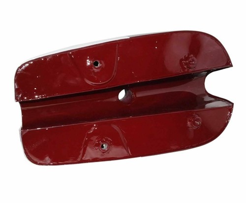 BSA Gas Fuel Tank + Cap & Tap White & Cherry A65HA A65-25PH Spitfire Hornet - Bild 6 von 6
