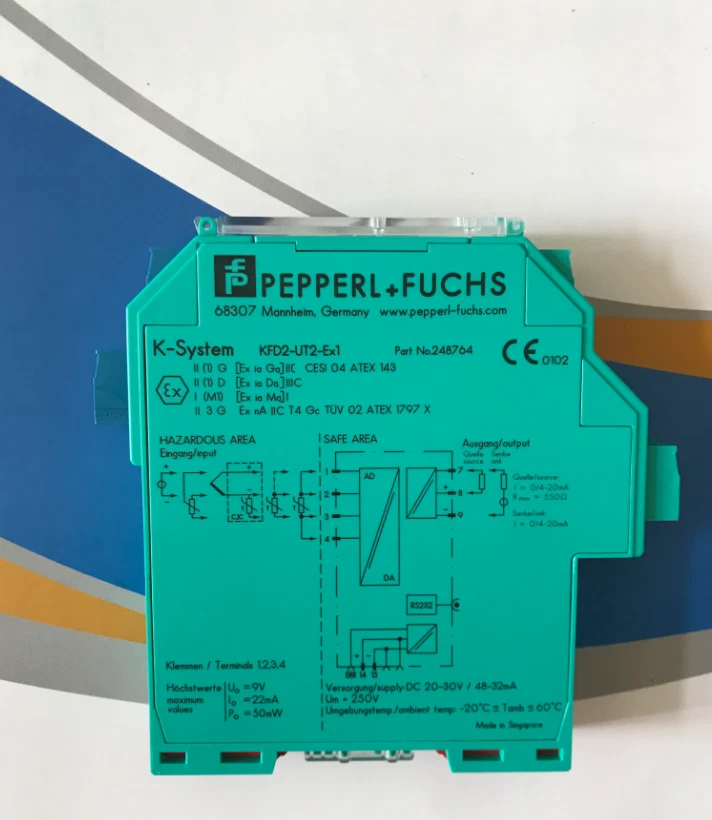 1PC New PEPPERL+FUCHS KFD2-UT2-EX1 Safety Barrier Free Shipping KFD2UT2EX1 - Image 2 of 4