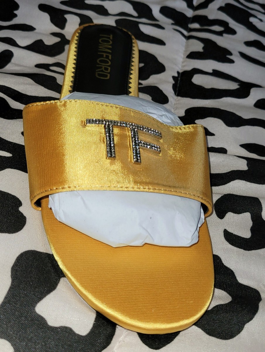 TOM FORD トムフォード レオパードサンダル 10 TOM FORD トムフォード レオパードサンダル 10