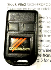 Chapman CodeAlarm FRDPC2002 TSM23 Keyless Remote Control Fob Clicker car starter