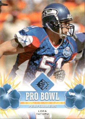Lofa Tatupu - 2008 Upper Deck SP Authentic - Pro Bowl #PBP-31