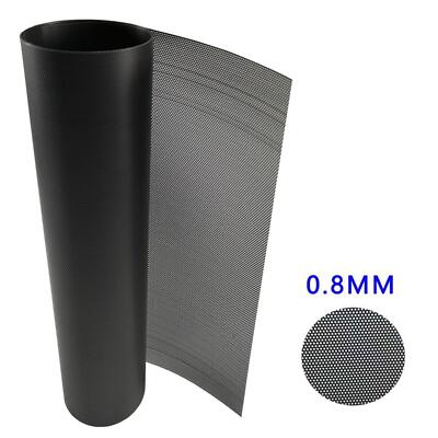 Couvercle Ventilateur PC Usiné Billet Avec LED - Taille 25x25mm - Integy - Neuf