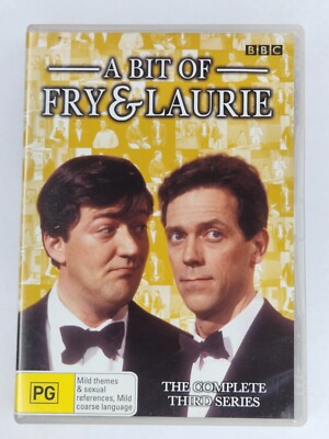 A BIT OF FRY & LAURIE. THE COMPLETE THIRD SERIES. BBC DVD 
