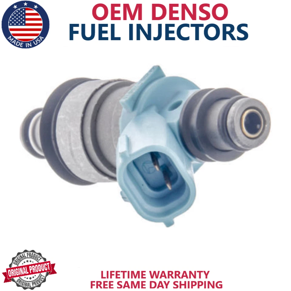 Injetores de combustível x6 OEM DENSO melhor atualização para 1994-2001 Lexus ES300 3.0L - Imagem 4 de 4