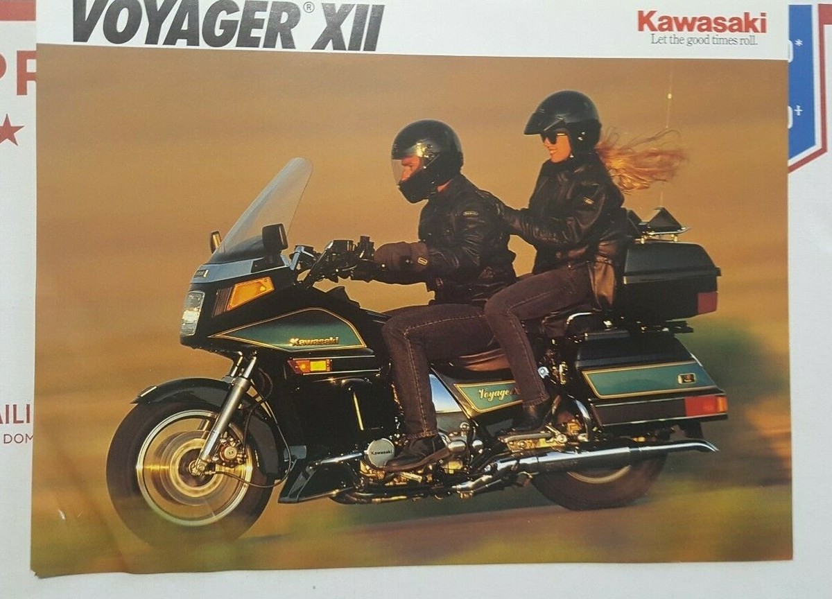 NOS Kawasaki 1992 Voyager XII Brochure 99969-2218 (tzp-288) | eBay