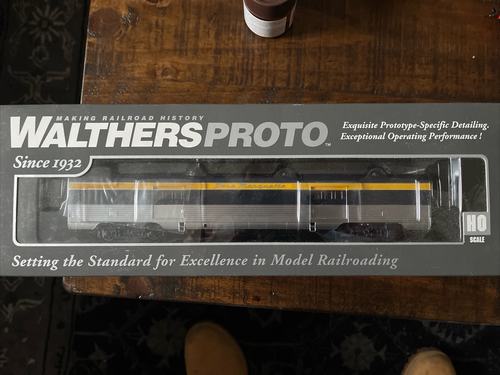 Walthers Proto HO 72’ Pere Marquette Baggage Car C&O Brand New