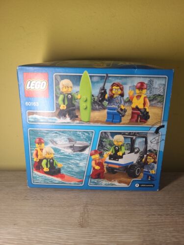 LEGO CITY 60163 Coast Guard Starter Set NUEVO SELLADO EN CAJA (Angustiado) RETIRADO - Imagen 2 de 9