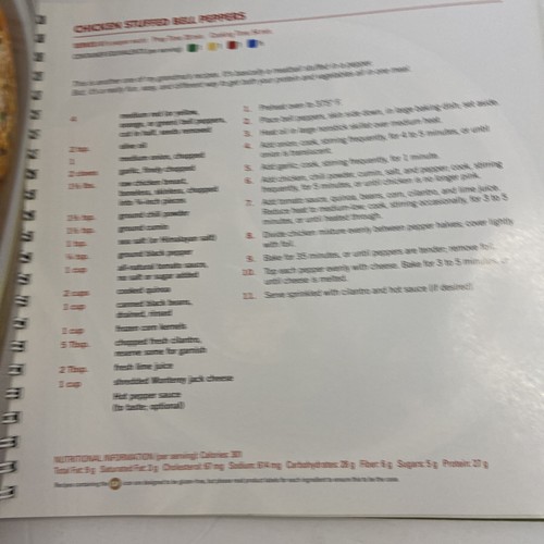 Autumn Calabrese Presents Fixate Cookbook 101 Personal Recipes 21 Day Fix Book - Bild 5 von 6