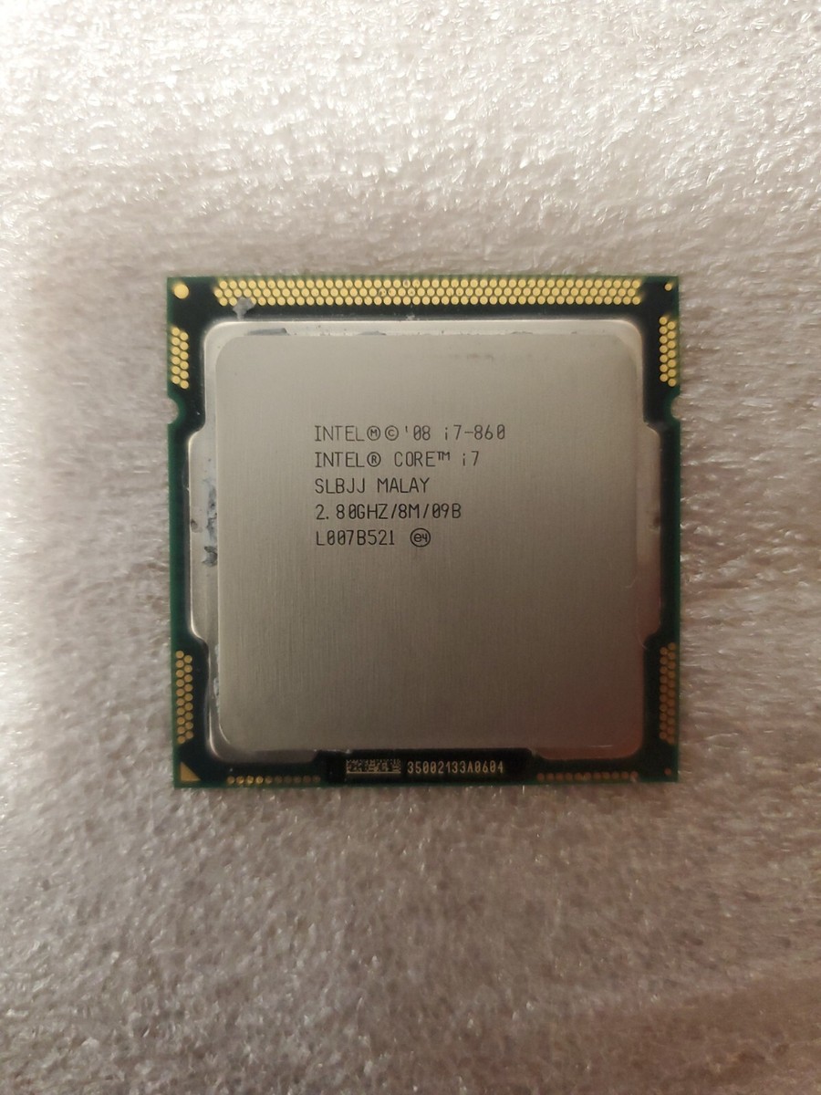 Core Intel i7-860 LGA1156 CPU SLBJJ Processor 2.80GHz i7 com