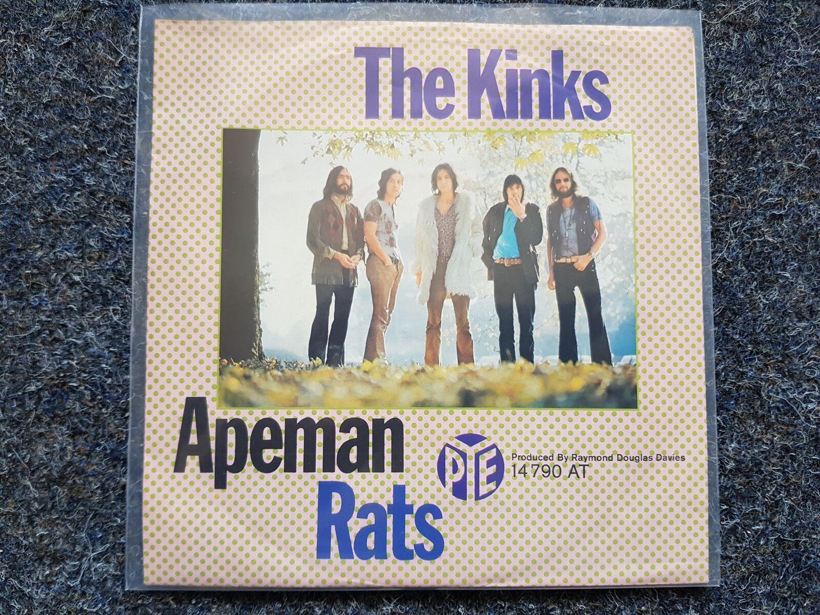 7"" Single Vinyl The Kinks - Apeman/ Rats GERMANY