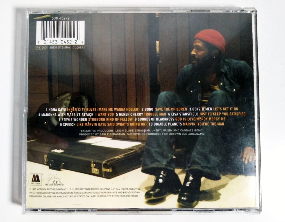 Inner City Blues The Music of Marvin Gaye Tribute CD Compilation Bono Madonna - Bild 2 von 4
