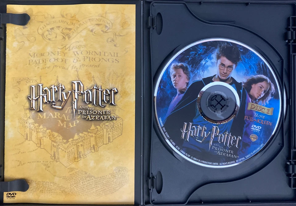 Harry Potter and the Prisoner of Azkaban (DVD, 2004, 2-Disc Set, Full Screen) - Image 2 of 4