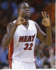 James Ennis Autographed 8x10 Miami Heat   Free Shipping #S1517