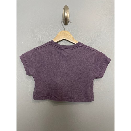 NWT WILDFOX Kids Cropped Kind Is Cool Tee NEW Kids Girls Size XS 4 5 ACtivewear - Picture 5 of 5