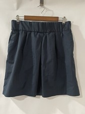 Banana Republic Factory sz PM Navy Blue Eyelet Skirt 100 Cotton lined