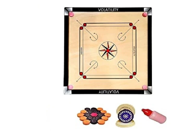 Carrom Board 32 inch Large Coin Striker Powder eBay