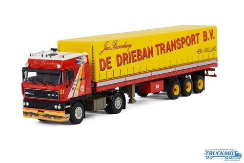 WSI De Drieban Transport DAF 3300 Space Cab Planenauflieger 01-3069 - Bild 3 von 4