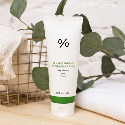 DR.CEURACLE TEA TREE PURIFINE 30 CLEANSING FOAM, Korean cosmetic, sample