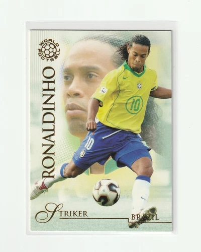 2006 FUTERA UNIQUE WORLD FOOTBALL No.88 [ RONALDINHO ] BRAZIL 