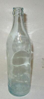 Vintage Billy Baxter Straight Soda Bottle Aqua Glass Cheswick, Pa Allegheny Co