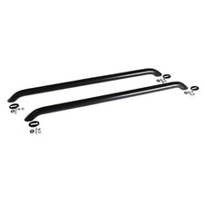 Go Rhino Universal Black Powdercoat Multi-fit 47.5" Long Steel Truck Bed Rails
