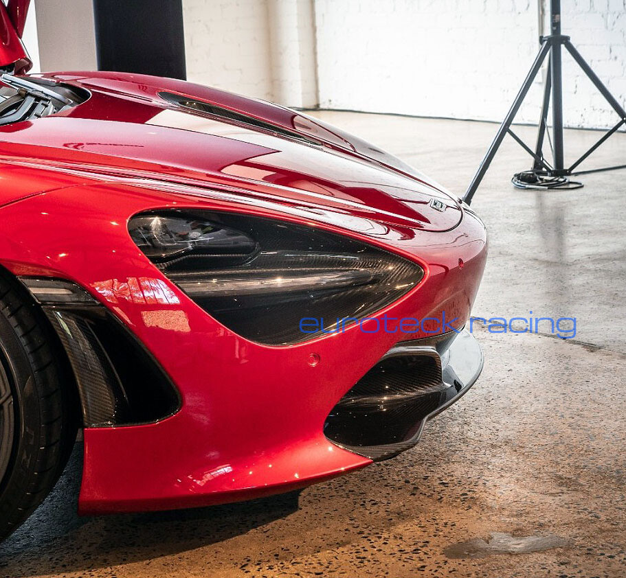 McLaren 720s Carbon Fiber Front Bumper Splitter Lip Direct Replacement NEW! USA!