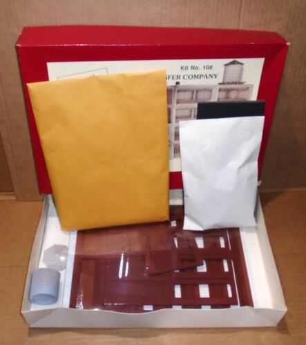 : Korber Models HO Train Buildings ... "Global Transfer Company" Kit #108" - Picture 6 of 8