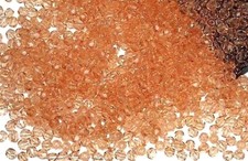 600 Preciosa Czech Glass Round Faceted Fire Polished Beads 4mm Light Peach
