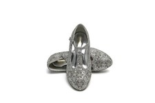 ELSA & ANNA® hochwertige Mädchen Prinzessin Schneekönigin Keilabsatz Party Schuhe Sandalen SIL21