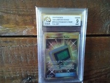 Pokemon vmax gold secret graded art sr electromagnetic radar 230/214 ex Card b6