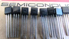 BC548B BC548 Fairchild NPN Silicon Transistor 10 pieces DONT BE FOOLED BY FAKES