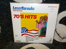 Laser Karaoke 70s Hits Vol 3 NEW SEALED Laserdisc Elton John Free Ship 50