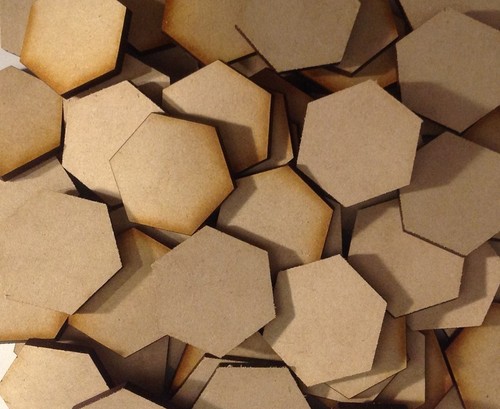 Bases hexagonales MDF corte láser miniaturas hexagonales RPG ENVÍO RÁPIDO #1 VENDEDOR DE EE. UU. - Imagen 14 de 41