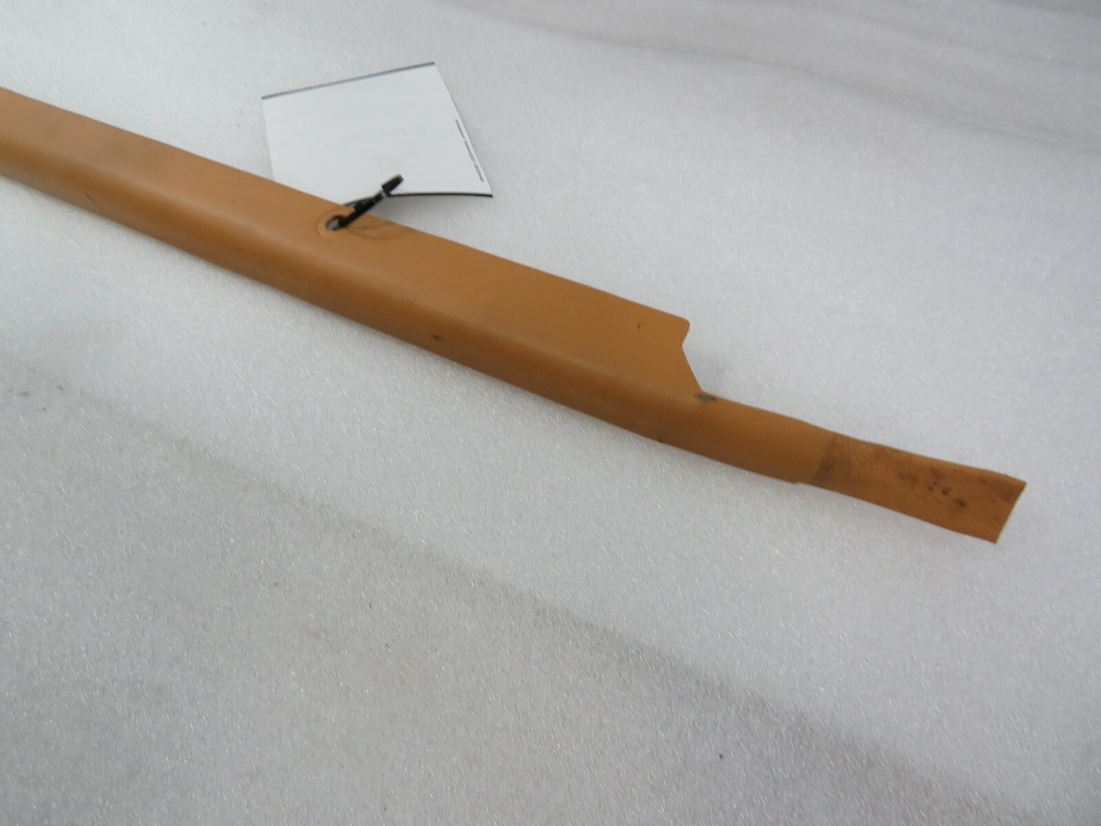 Ferrari 348, LH, Left Seat Belt Drive Cover Panel, Tan, Used, P/N 62895400